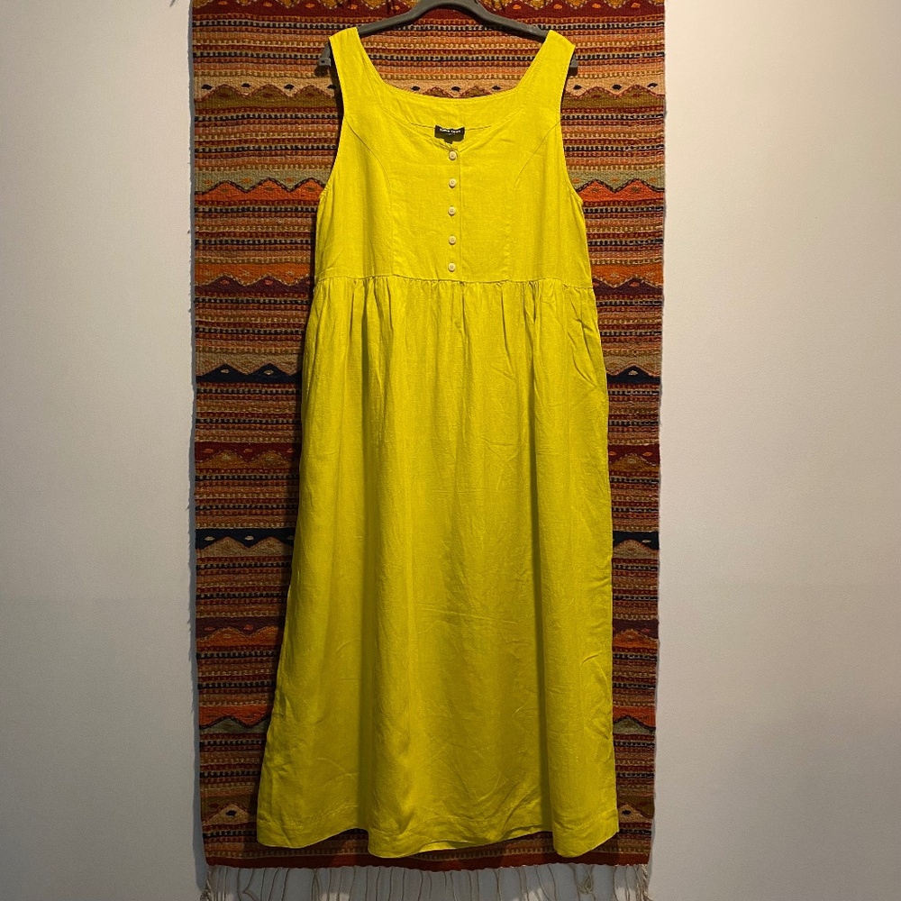 Ilana Kohn  Kacey Linen Dress - Sunshine - Picture 4 of 7